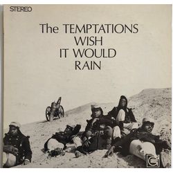 The Temptations Wish It Would Rain Vinyl LP USED