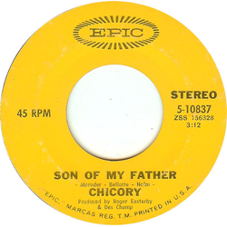 Chicory Tip Son Of My Father Vinyl 7" USED