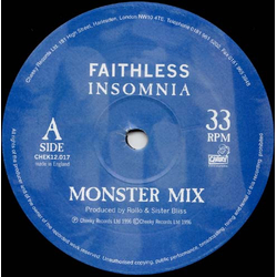 Faithless Insomnia Vinyl 12" USED