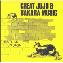 J.A. Adedeji Great Juju & Sakara Music Vinyl LP USED