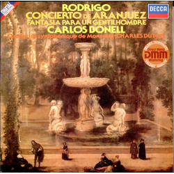 Joaquín Rodrigo / Carlos Bonell / Charles Dutoit / Orchestre symphonique de Montréal Concierto De Aranjuez / Fantasía Para Un Gentilhombre Vinyl LP US