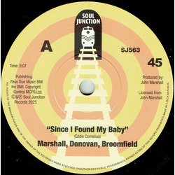 Marshall, Donovan, Broomfield Since I Found My Baby Vinyl 7" USED