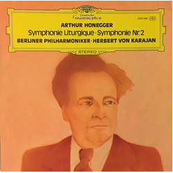 Arthur Honegger / Berliner Philharmoniker / Herbert von Karajan Symphonie Liturgique • Symphonie Nr. 2 Vinyl LP USED