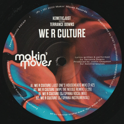Kemetic Just / Terrance Downs We R Culture Vinyl 12" USED