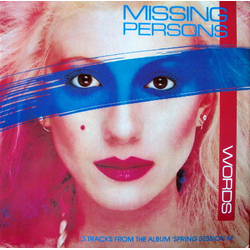 Missing Persons Words Vinyl 12" USED