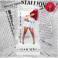 Megan Thee Stallion Good News  2xLP Album Ltd Red - USED