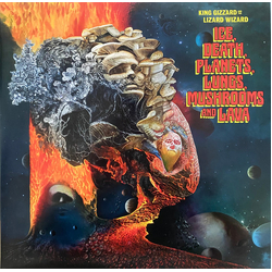 King Gizzard And The Lizard Wizard Ice, Death, Planets, Lungs, Mushrooms And Lava 2xLP Album Rec - USED