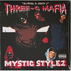 Three 6 Mafia Mystic Stylez 2xLP Album RE RM Red - USED