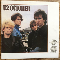 U2 October Vinyl LP USED