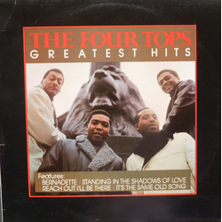 Four Tops Greatest Hits Vinyl LP USED