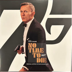 Hans Zimmer No Time To Die (Original Motion Picture Soundtrack) 2xLP Album Ltd Whi - USED
