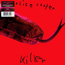 Alice Cooper auto-1 Killer Vinyl LP USED