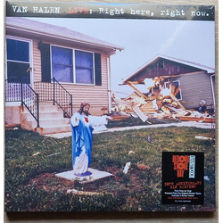 Van Halen Live: Right Here, Right Now. 4xLP Album RSD RE Red - USED