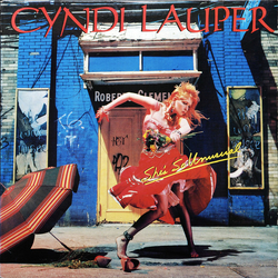 Cyndi Lauper She's So Unusual Vinyl LP USED