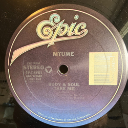 Mtume Body & Soul (Take Me) Vinyl 12" USED