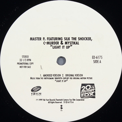 Master P Light It Up Vinyl 12" USED