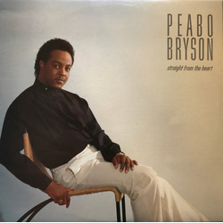 Peabo Bryson Straight From The Heart Vinyl LP USED