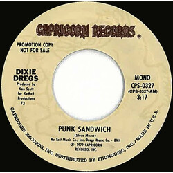 Dixie Dregs Punk Sandwich USED VINYL 7INCH SINGLE 45 RPM PROMO