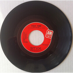 Styx High Time USED VINYL 7INCH 45 RPM SINGLE PROMO