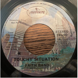 Faith Band Touchy Situation USED VINYL 7INCH 45 RPM PROMO