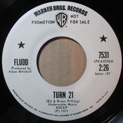 Fludd Turn 21 USED VINYL 7INCH 45 RPM PROMO