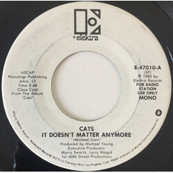 Cats (2) It Doesn't Matter Anymore USED VINYL 7INCH PROMO