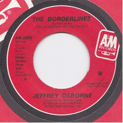 Jeffrey Osborne The Borderlines USED VINYL 7INCH 45 RPM PROMO STEREO