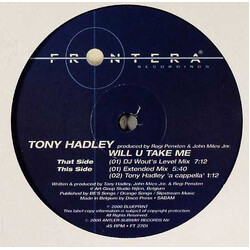 Tony Hadley Will U Take Me Vinyl 12" USED