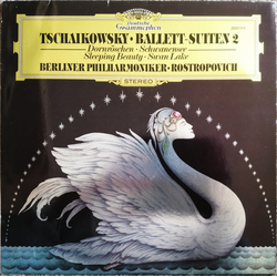Pyotr Ilyich Tchaikovsky / Berliner Philharmoniker / Mstislav Rostropovich Ballett-Suiten 2 Vinyl LP USED