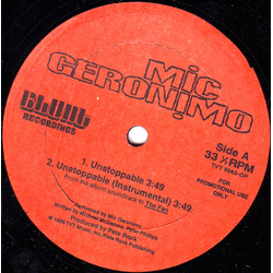 Mic Geronimo Unstoppable Vinyl 12" USED
