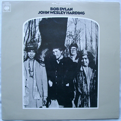 Bob Dylan John Wesley Harding Vinyl LP USED