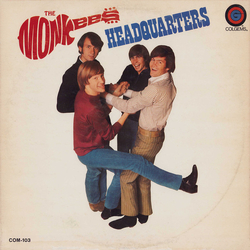 The Monkees Headquarters Vinyl LP USED