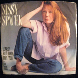 Sissy Spacek (2) Lonely But Only For You USED VINYL 7INCH 45 RPM PROMO STEREO MONO