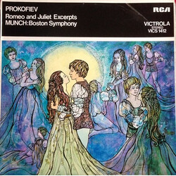 Sergei Prokofiev / Charles Munch / Boston Symphony Orchestra Romeo And Juliet Excerpts Vinyl LP USED