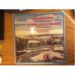 Thomas Arne / William Boyce Arne - Concertos Nos. 4 & 5; Boyce - 3 Symphonies In 8 Parts Vinyl LP USED