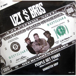 Uzi Bros. People Get Funny (When It Comes To Money) / Gangster Grip USED VINYL 12INCH 33 S RPM