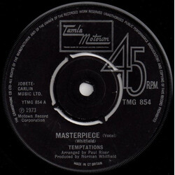 The Temptations Masterpiece Vinyl 7" USED
