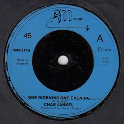 Chas Jankel One Morning One Evening Vinyl 7" USED
