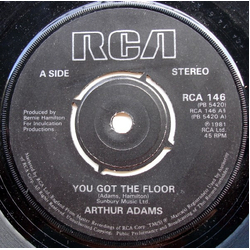 Arthur Adams You Got The Floor Vinyl 7" USED