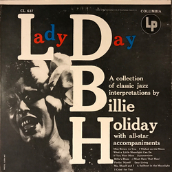 Billie Holiday Lady Day Vinyl LP USED
