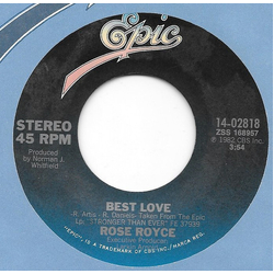 Rose Royce Best Love Vinyl 7" USED