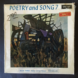 Various Poetry And Song 7 Vinyl LP USED