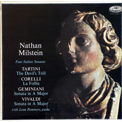Nathan Milstein / Leon Pommers Four Italian Sonatas Vinyl LP USED