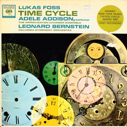 Lukas Foss Time Cycle Vinyl LP USED