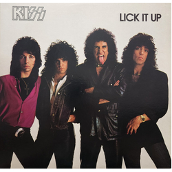 Kiss Lick It Up Vinyl LP USED