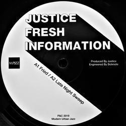 Justice Fresh Information Vinyl 12" USED