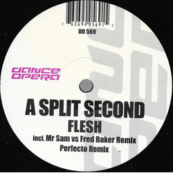 A Split - Second Flesh Vinyl 12" USED