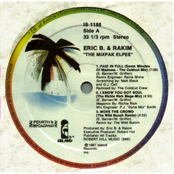 Eric B. & Rakim The Mixpak Elpee Vinyl LP USED