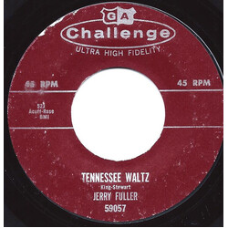 Jerry Fuller Tennessee Waltz / Charlene USED VINYL 7INCH 45 RPM SINGLE MONO