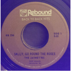 The Jaynetts / Iron Butterfly Sally, Go Round The Roses / In-A-Gadda-Da-Vida USED VINYL 7INCH 45 RPM SINGLE